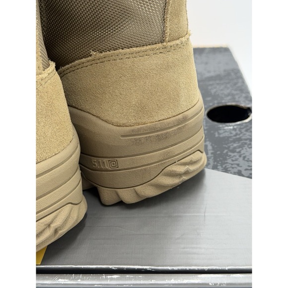 5.11 Tactical Speed 3.0 8" Boots Mens 14 Desert Coyote Combat Hiking Side Zip - Picture 7 of 11